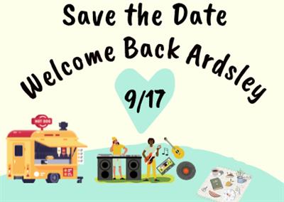 Save the Date-Welcome Back Ardsley 